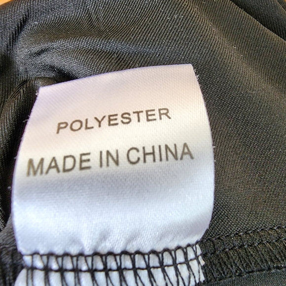 RUMOR dress bodycon mini black slinky size 10 - Picture 5 of 9